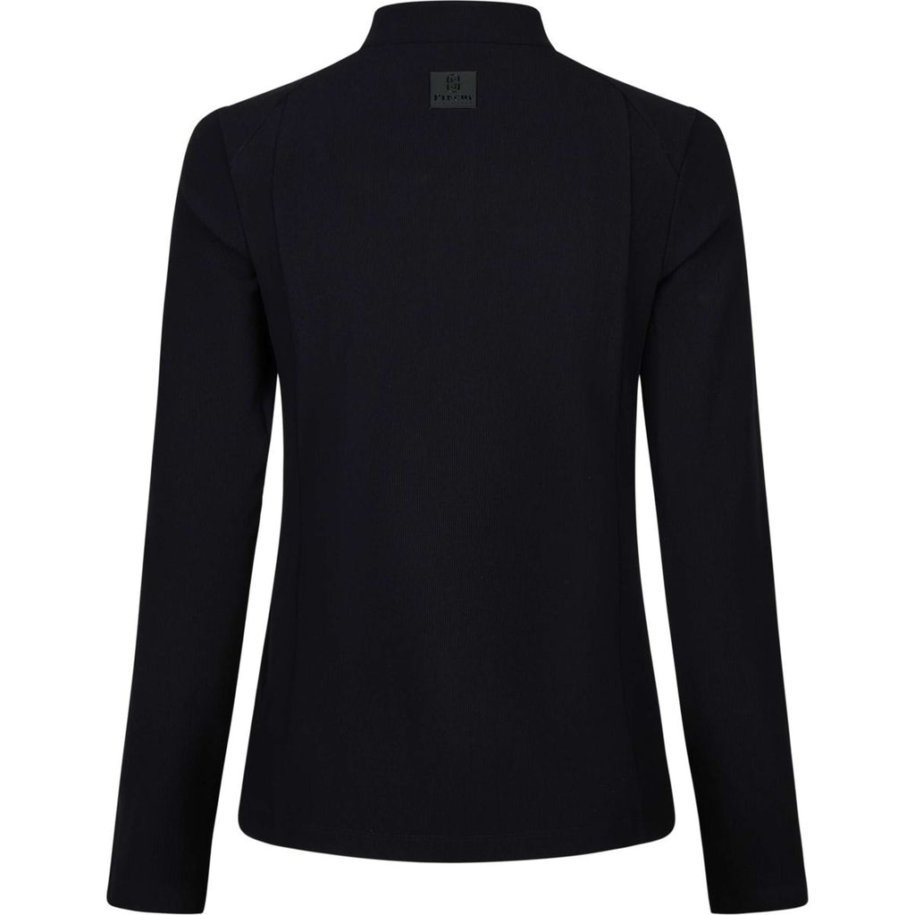 Pikeur Shirt Zip Rip Selection AW26 Lange Mouwen Zwart