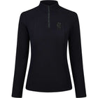 Pikeur Shirt Zip Rip Selection AW26 Lange Mouwen Zwart