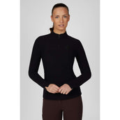 Pikeur Shirt Zip Rip Selection AW26 Lange Mouwen Zwart