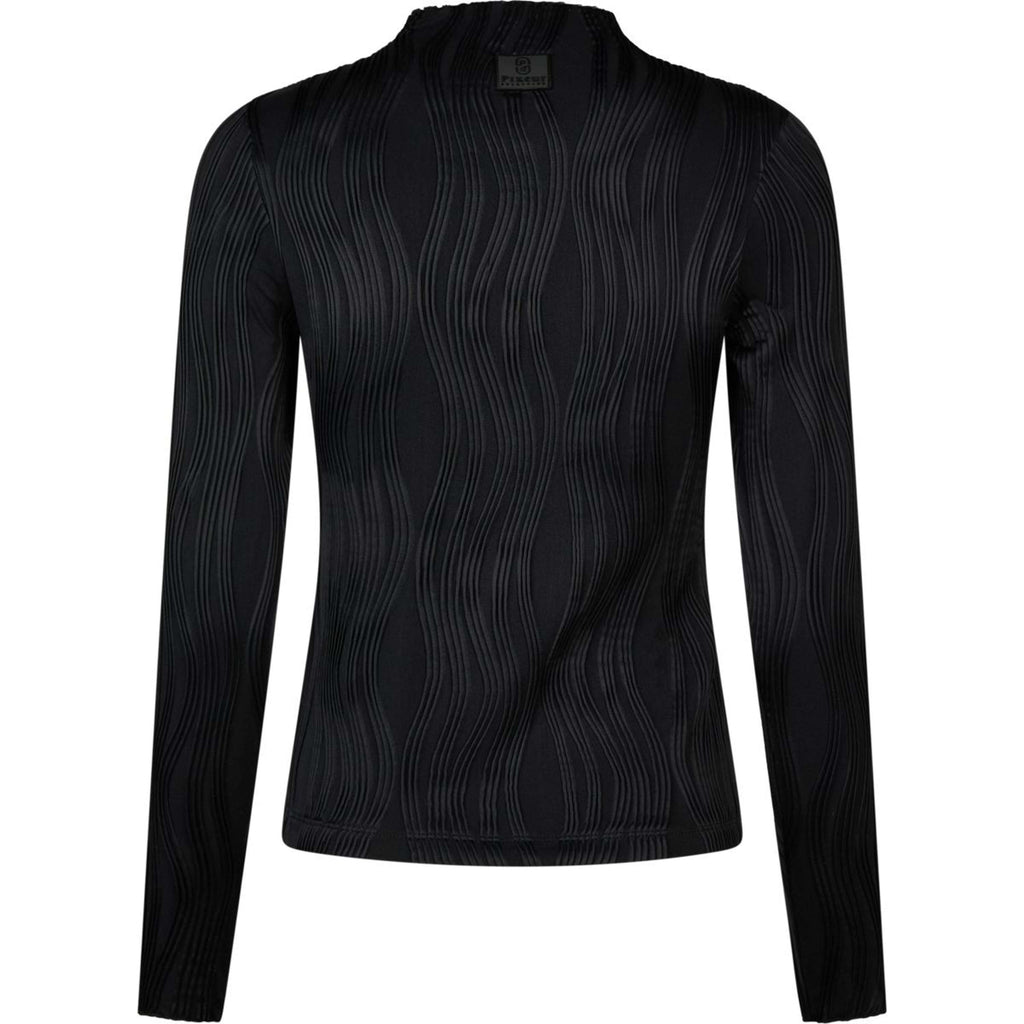 Pikeur Shirt Waveline Selection AW26 Lange Mouwen Zwart