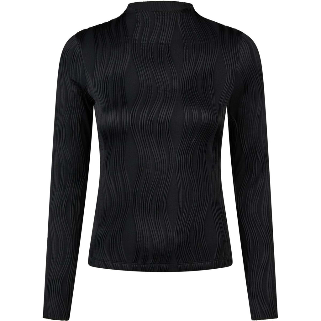 Pikeur Shirt Waveline Selection AW26 Lange Mouwen Zwart