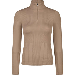 Pikeur Shirt 3D Athleisure AW26 Mocha Cream Pikeur Shirt 3D Athleisure AW26 Mocha Cream