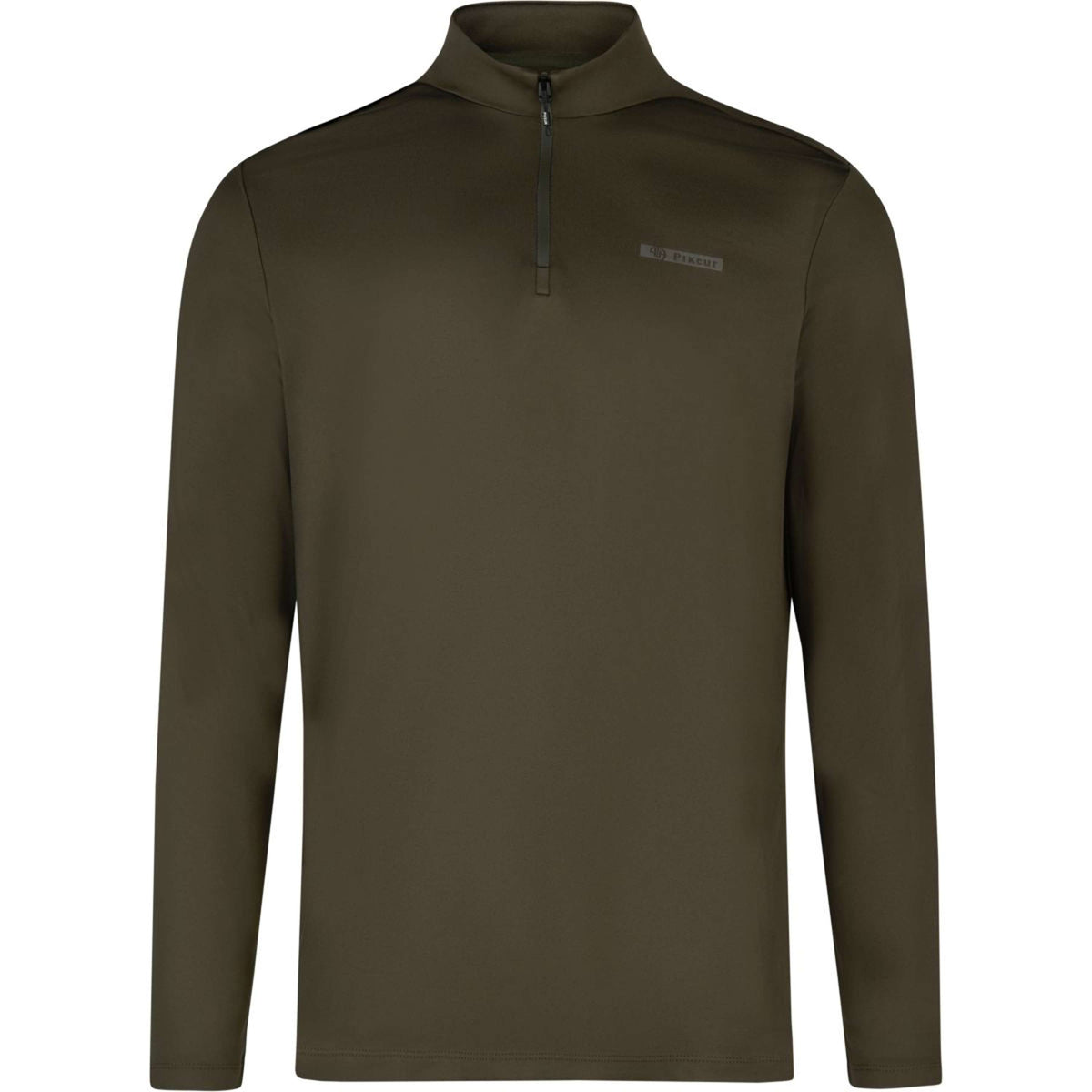 Pikeur Shirt Zip Athleisure AW26 Heren Olive Green