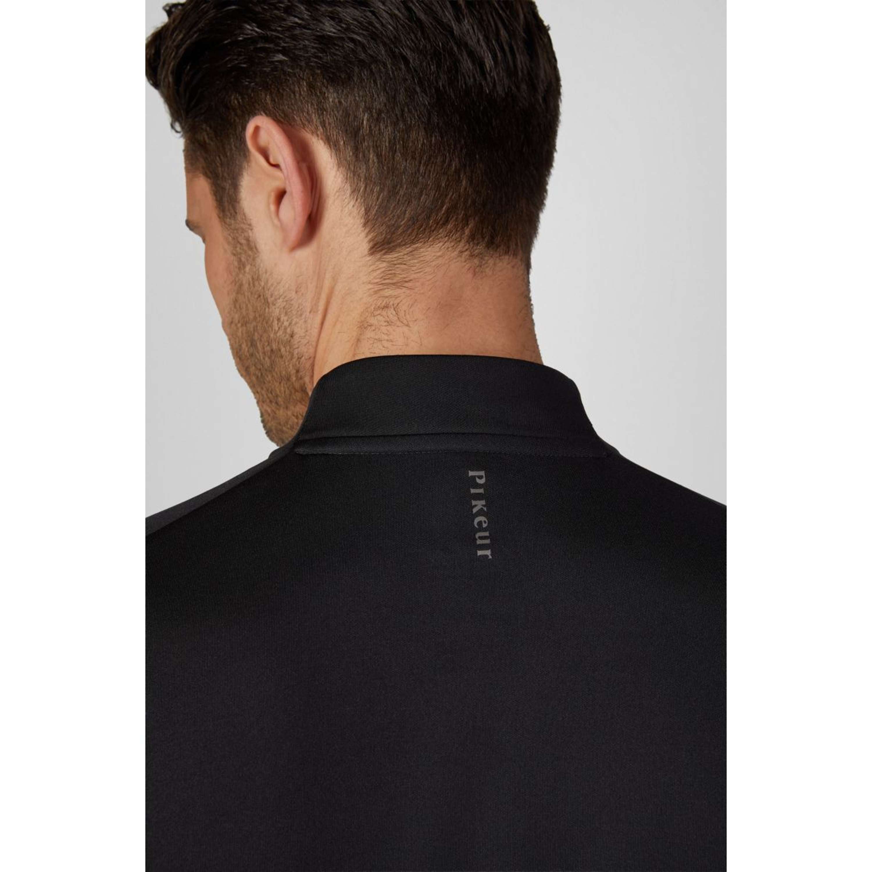 Pikeur Shirt Zip Athleisure AW26 Heren Zwart