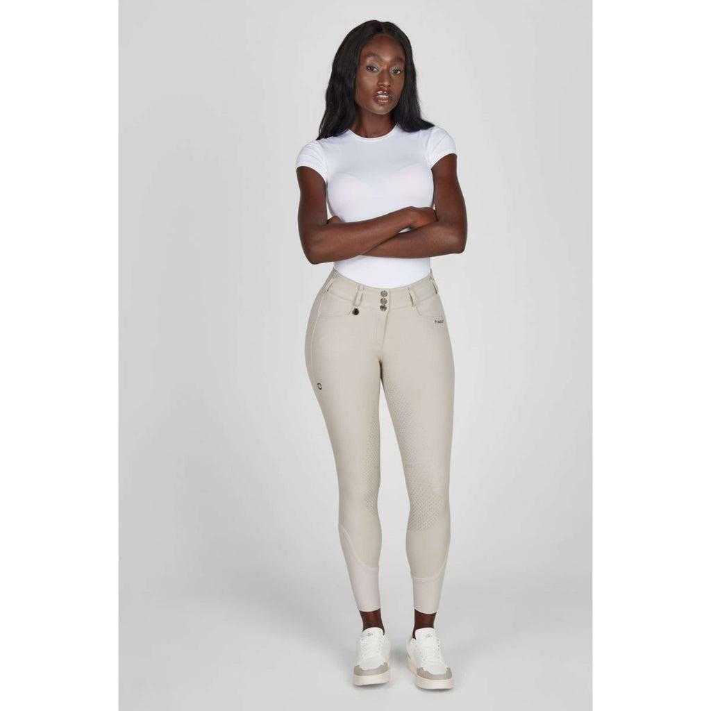 Pikeur Rijbroek Candela SD SS26 Full Grip Pearl Gray
