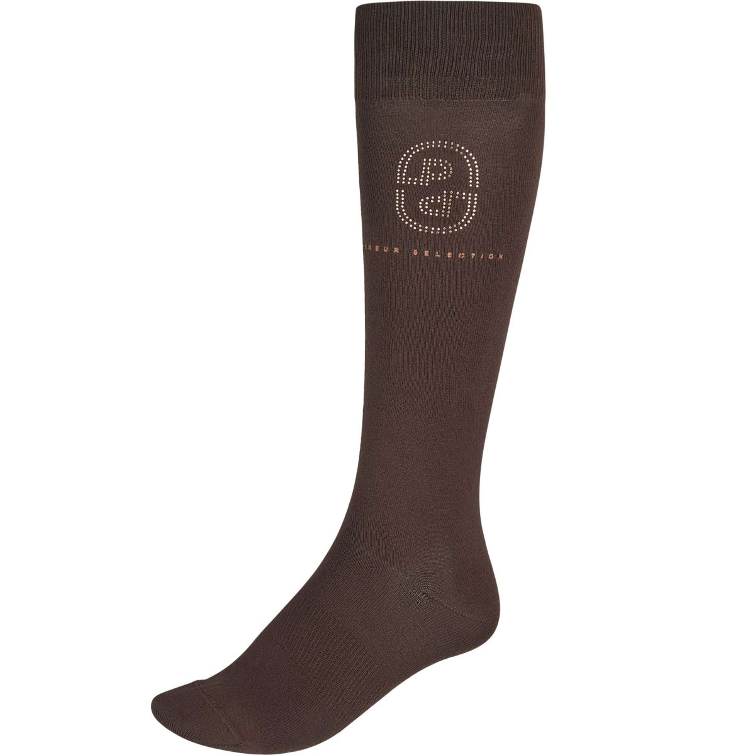 Pikeur Rijsokken Studs Selection AW26 Chocolate Brown