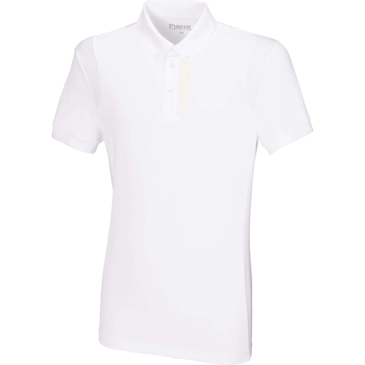 Pikeur Wedstrijdshirt Wit/Mesh Wit