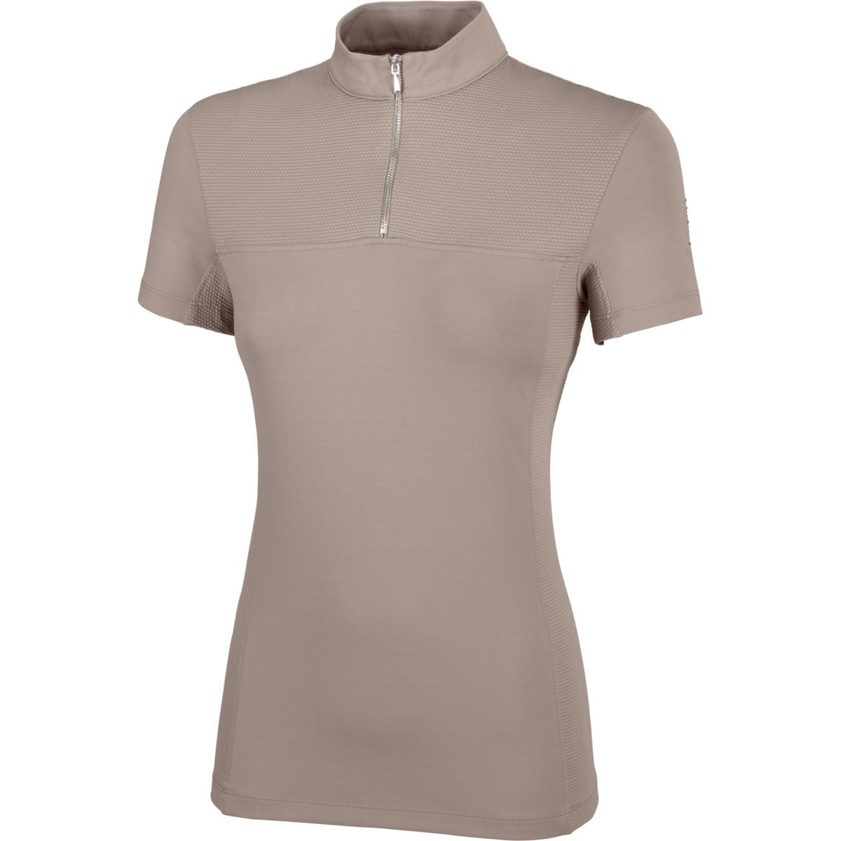 Pikeur Shirt Sports met Rits Soft Greige