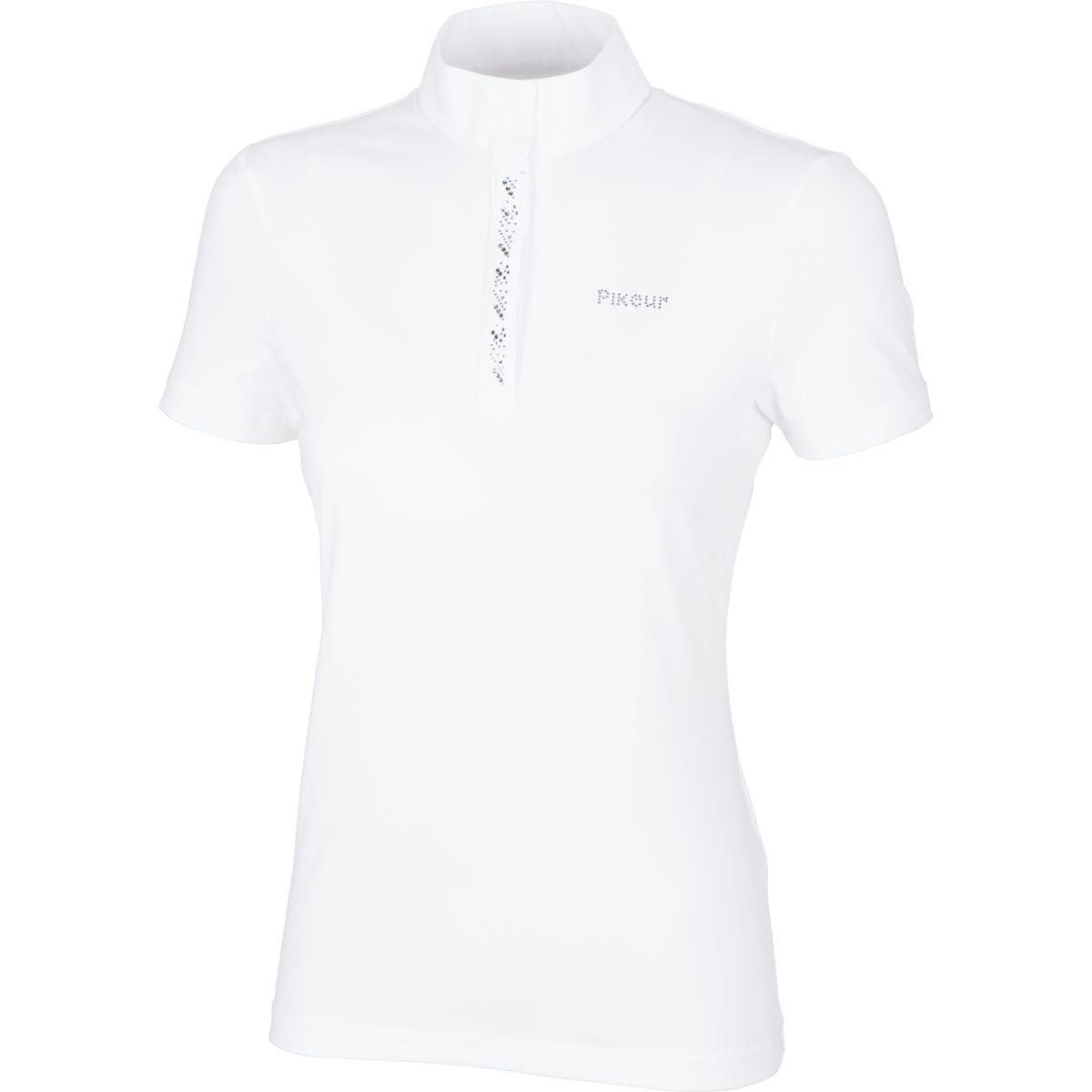 Pikeur Wedstrijdshirt Sports Korte Mouwen Wit