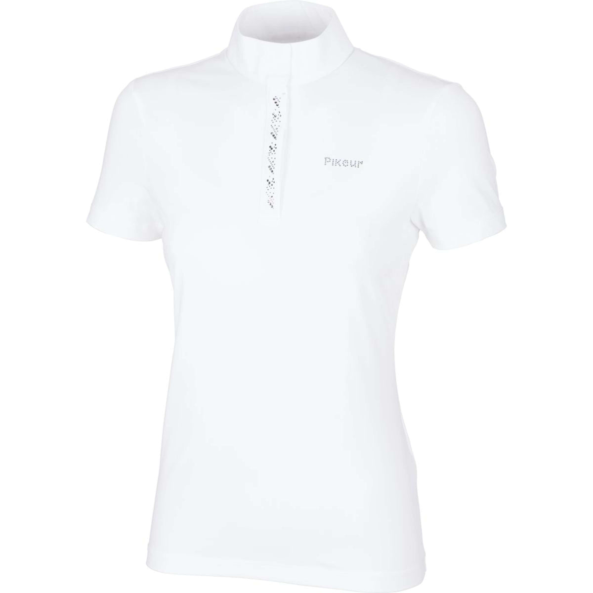 Pikeur Wedstrijdshirt Sports Korte Mouwen Wit