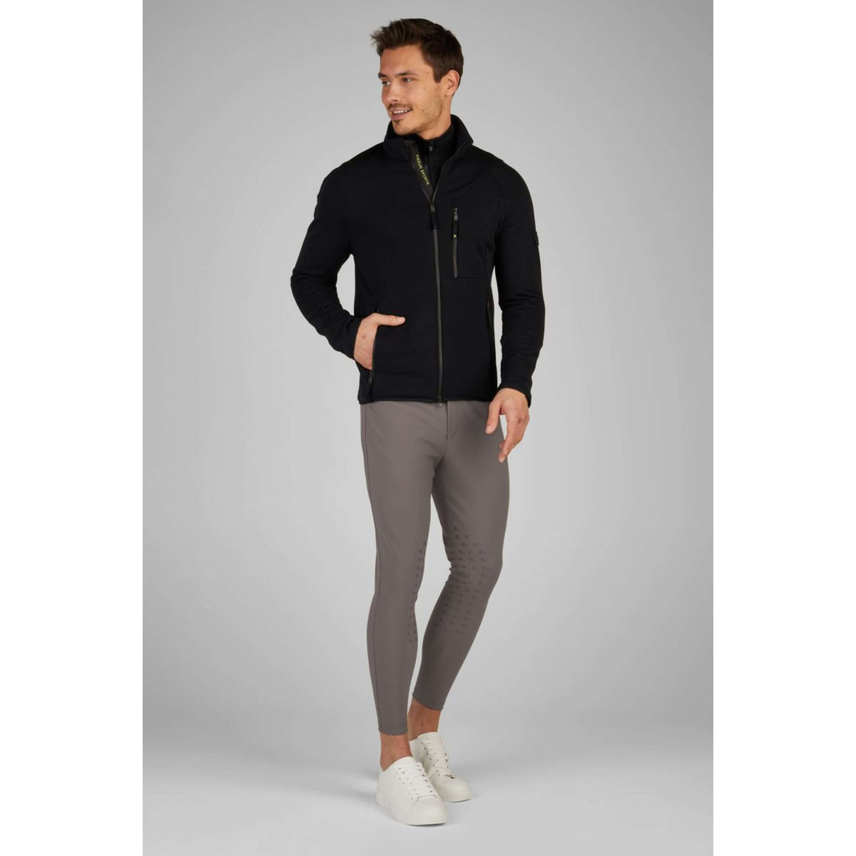 Pikeur Jack Sports Polartec Heren Zwart