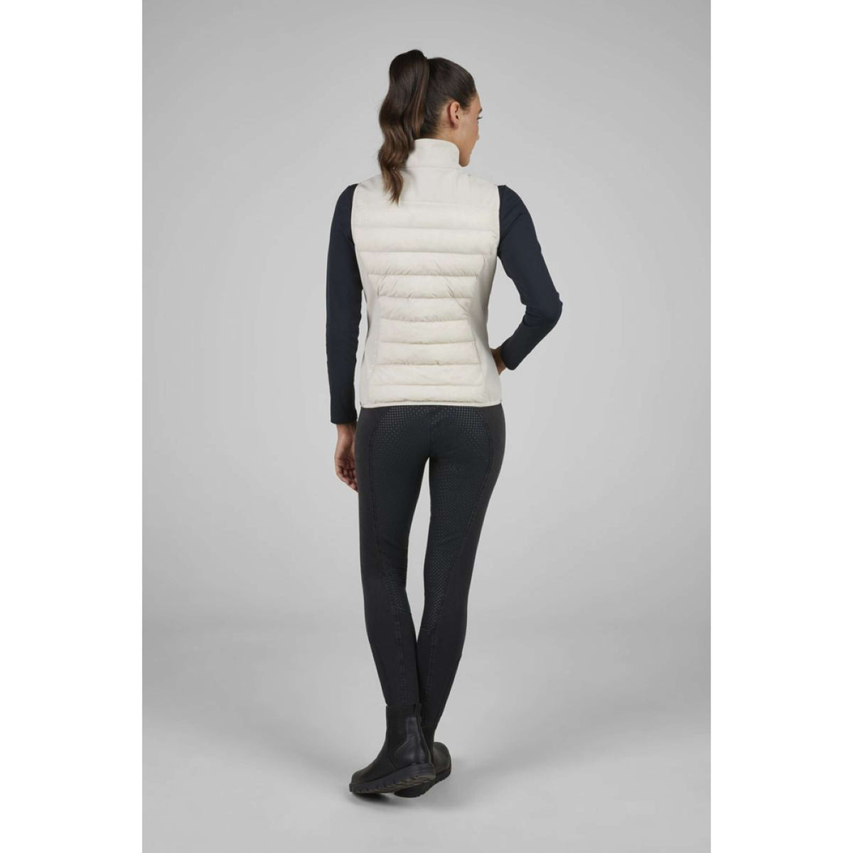 Pikeur Bodywarmer Hybrid AW25 Pale Grey