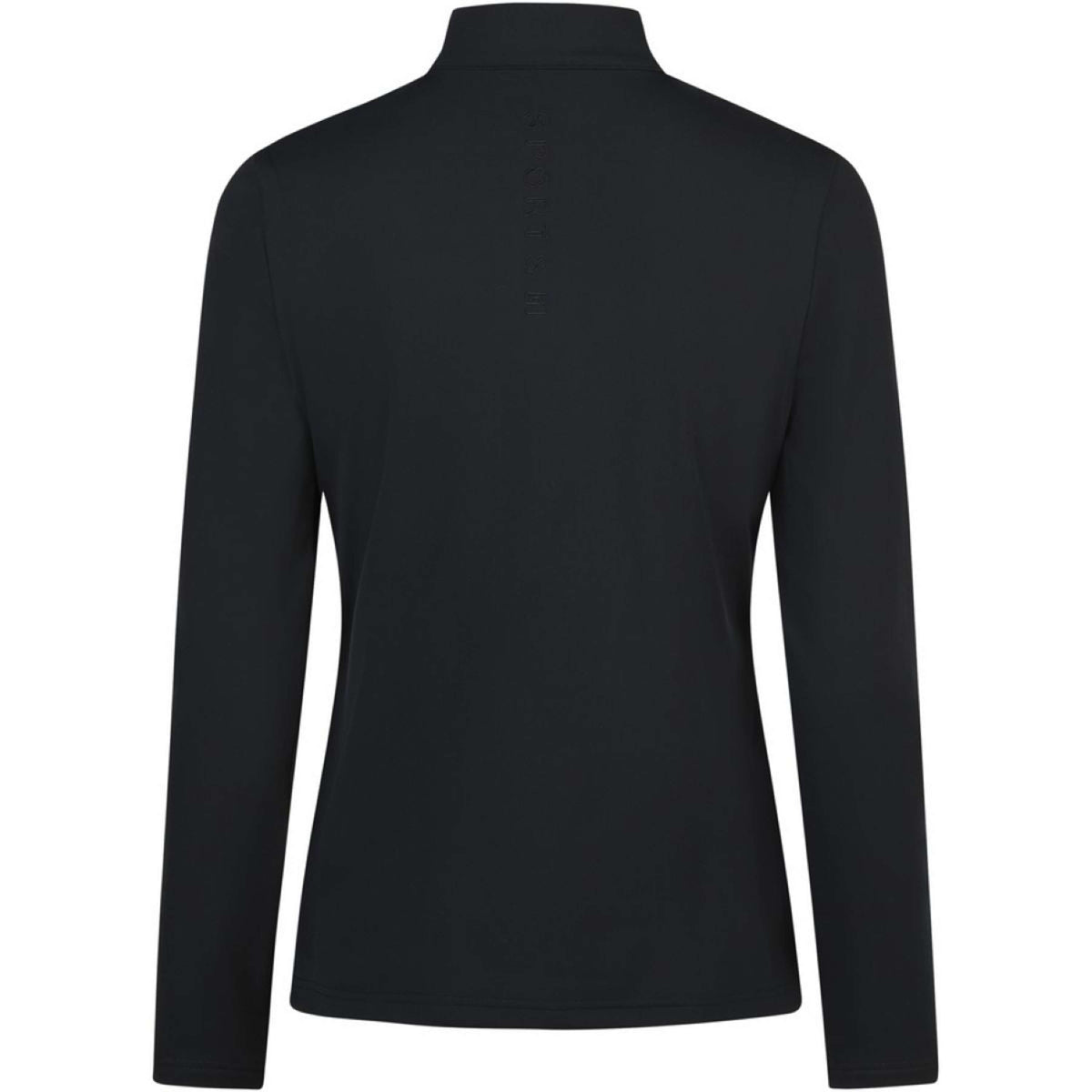 Pikeur Shirt Zip Sports AW25 Zwart