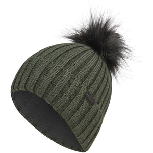 Pikeur Beanie Pompom Sports AW25 Deep Khaki