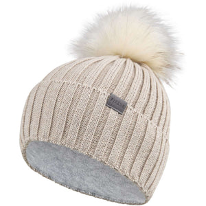 Pikeur Beanie Pompom Sports AW25 Pale Grey