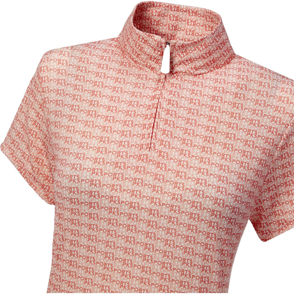 PK Poloshirt Dakota All Over Fluo Coral