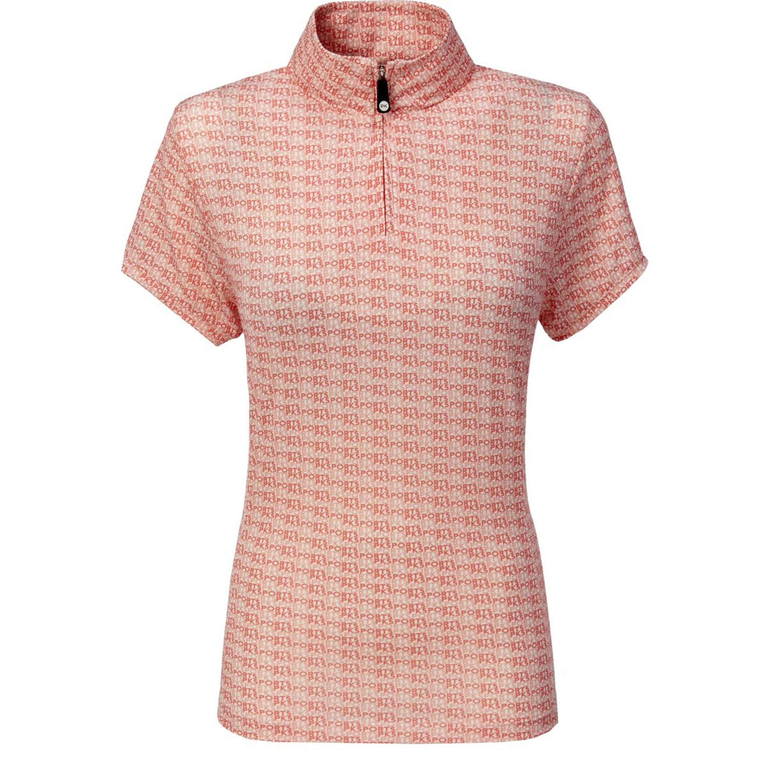 PK Poloshirt Dakota All Over Fluo Coral