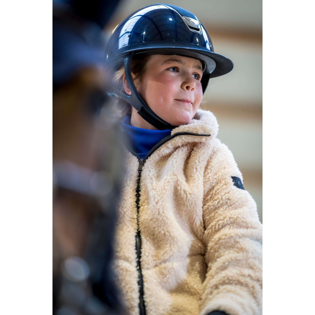 PK Fluffy Vest Roebel Pearl