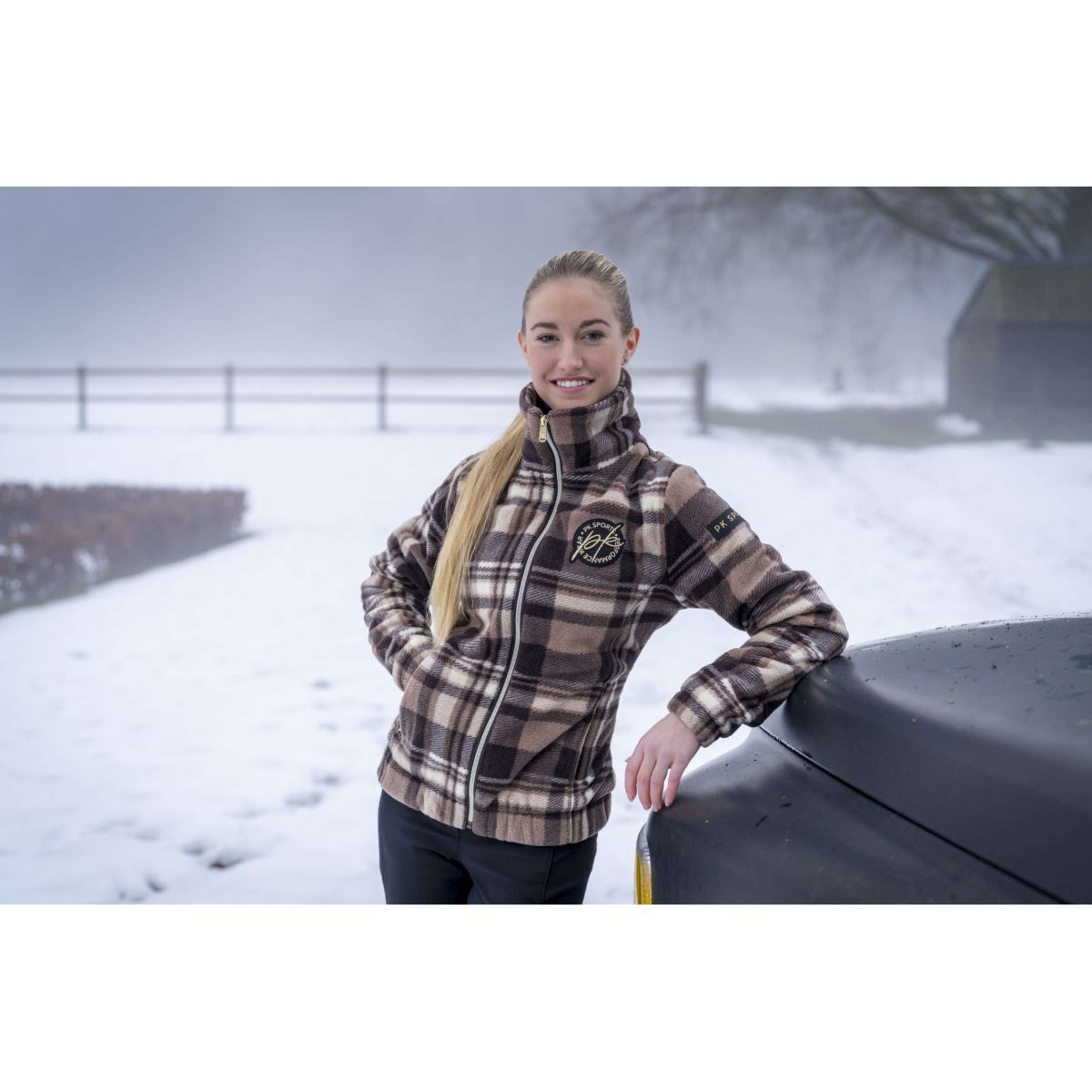 PK Vest Timber Fluffy Coffee