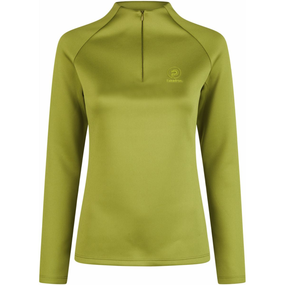 Eskadron Shirt Platinum Half-Zip Mosgroen