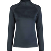 Eskadron Shirt Platinum Half-Zip Atlantic Blue