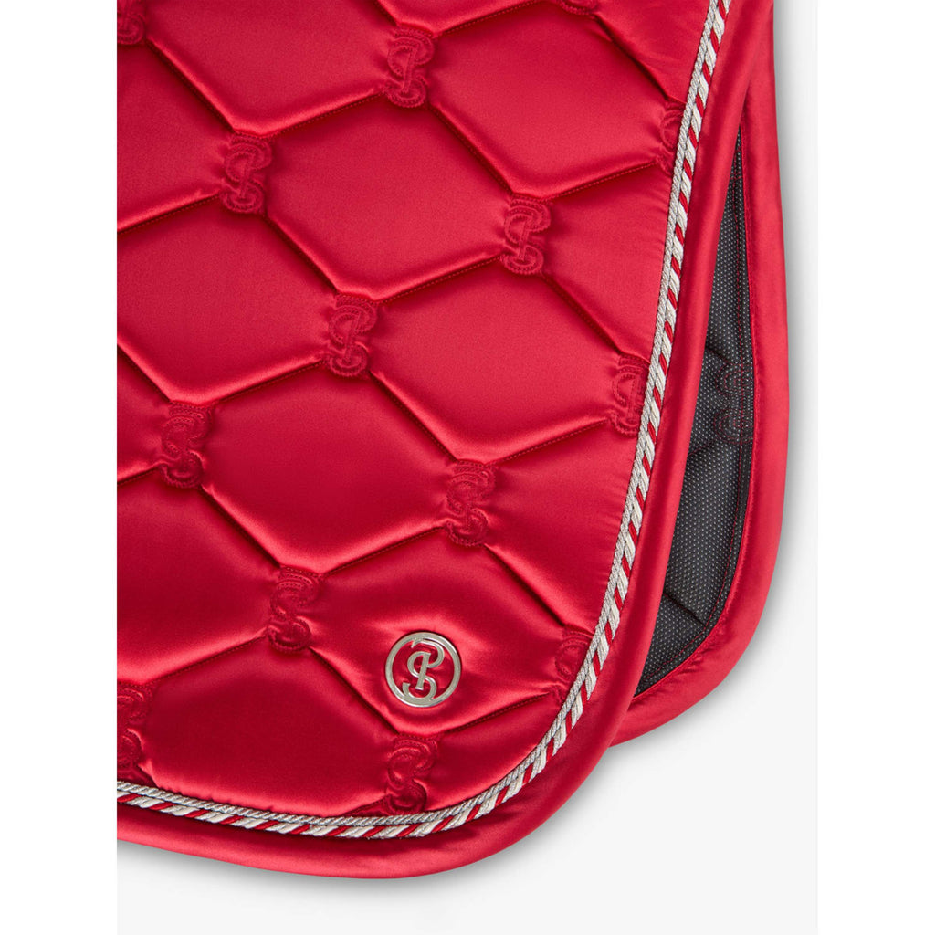 PS of Sweden Zadeldekje Signature Springen Cranberry Red