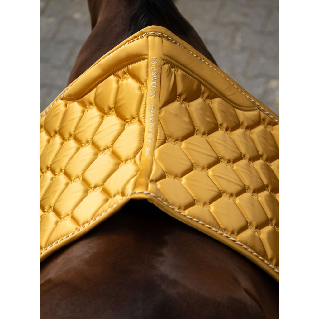 PS of Sweden Zadeldekje Signature Dressuur Old Gold