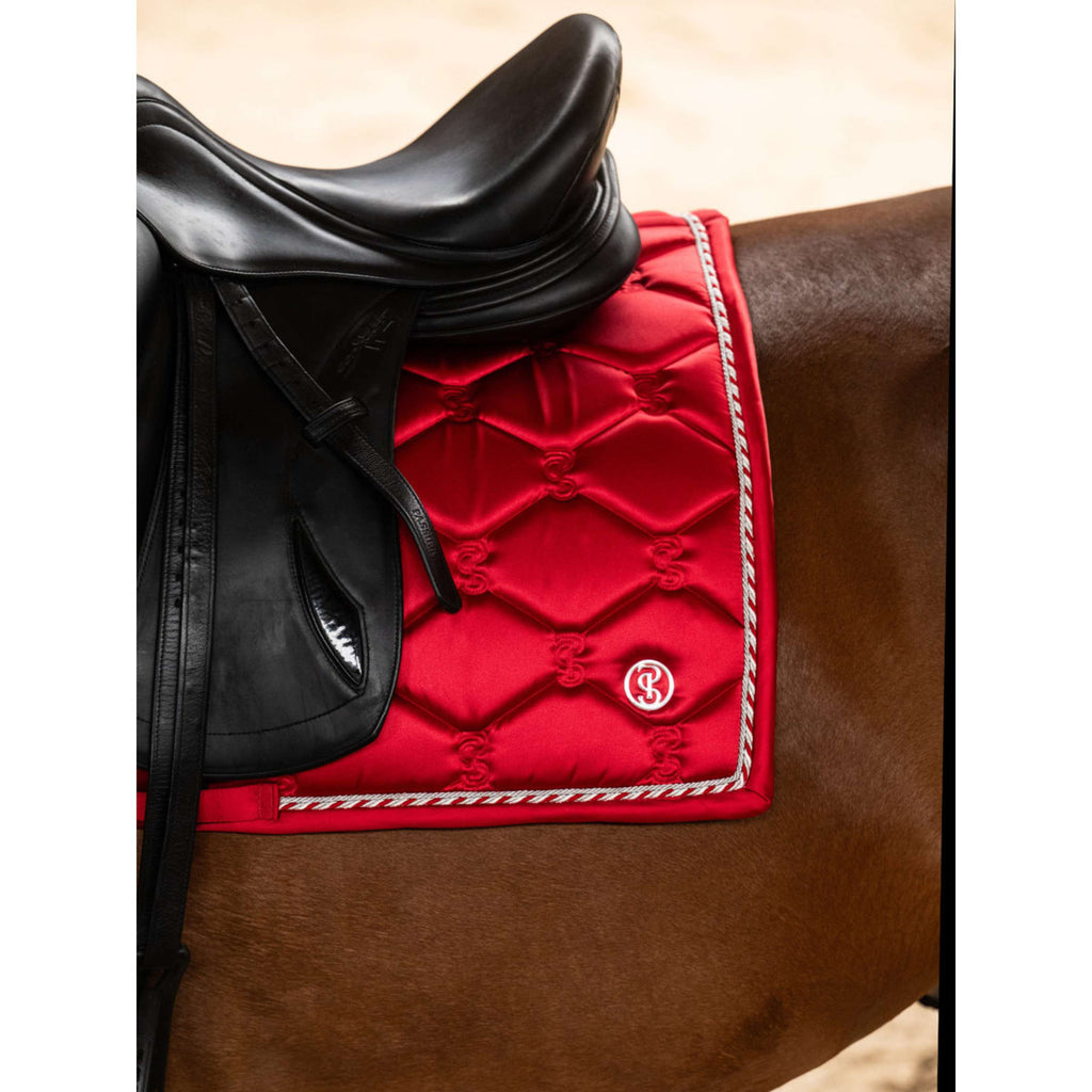 PS of Sweden Zadeldekje Signature Dressuur Cranberry Red
