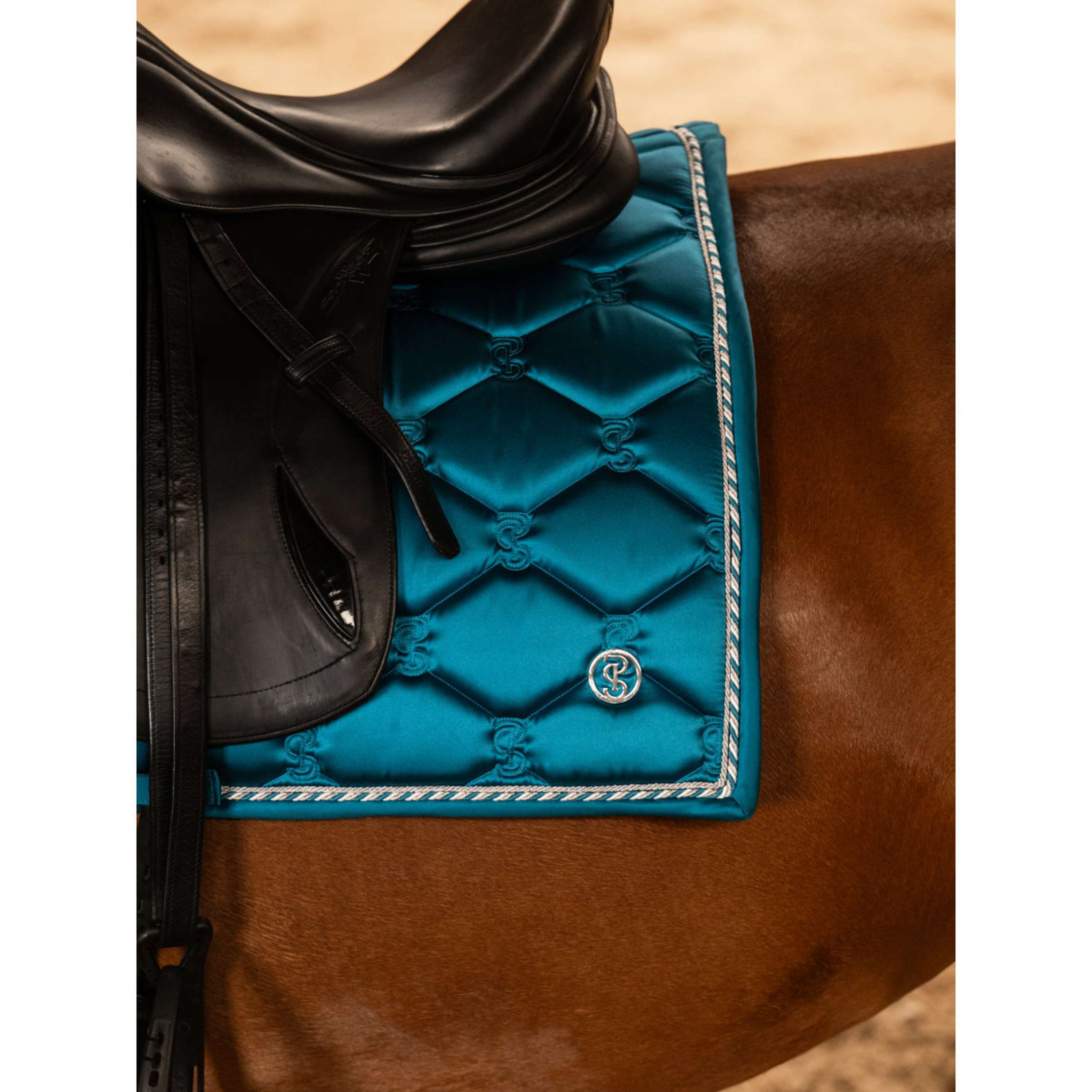 PS of Sweden Zadeldekje Signature Dressuur Evening Teal