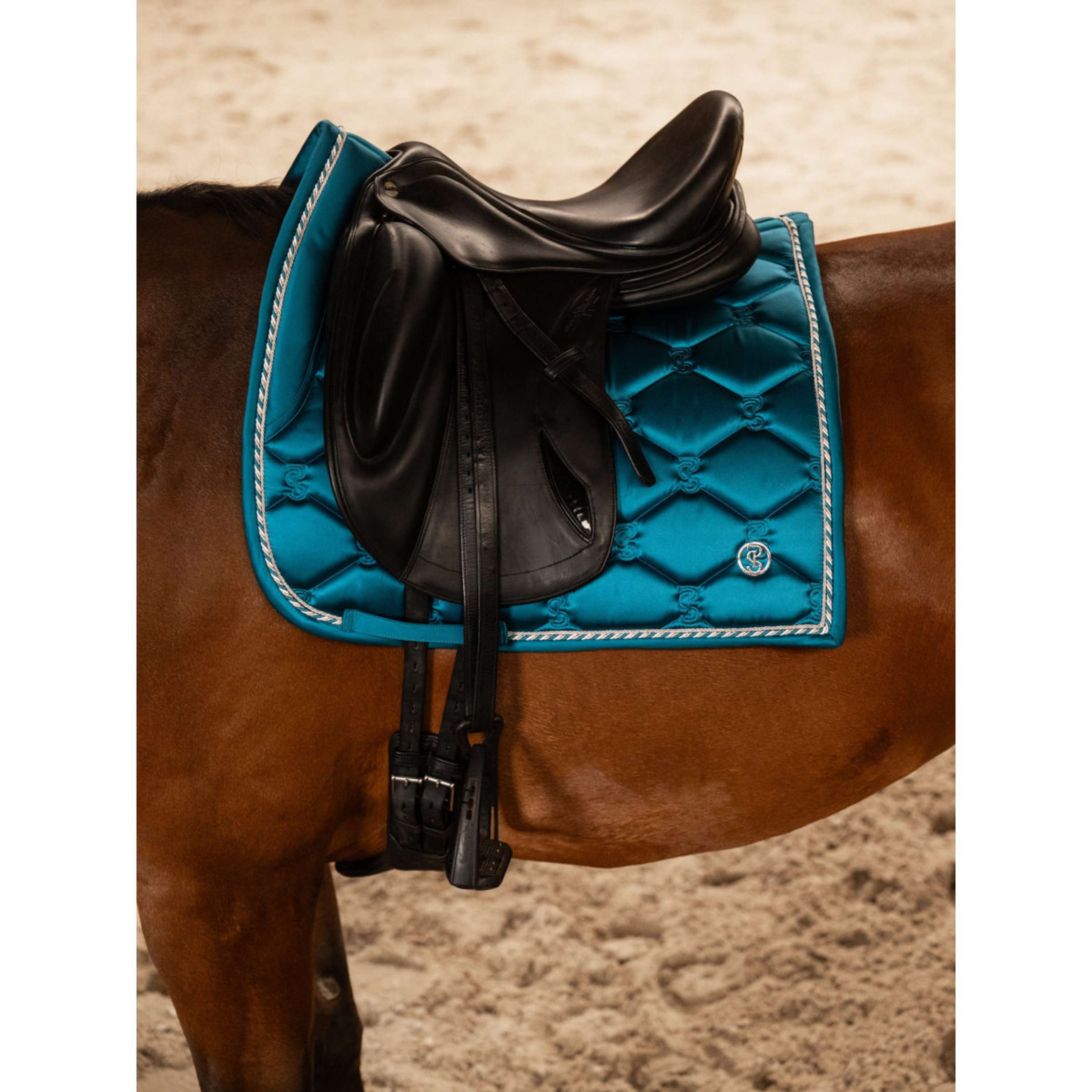 PS of Sweden Zadeldekje Signature Dressuur Evening Teal