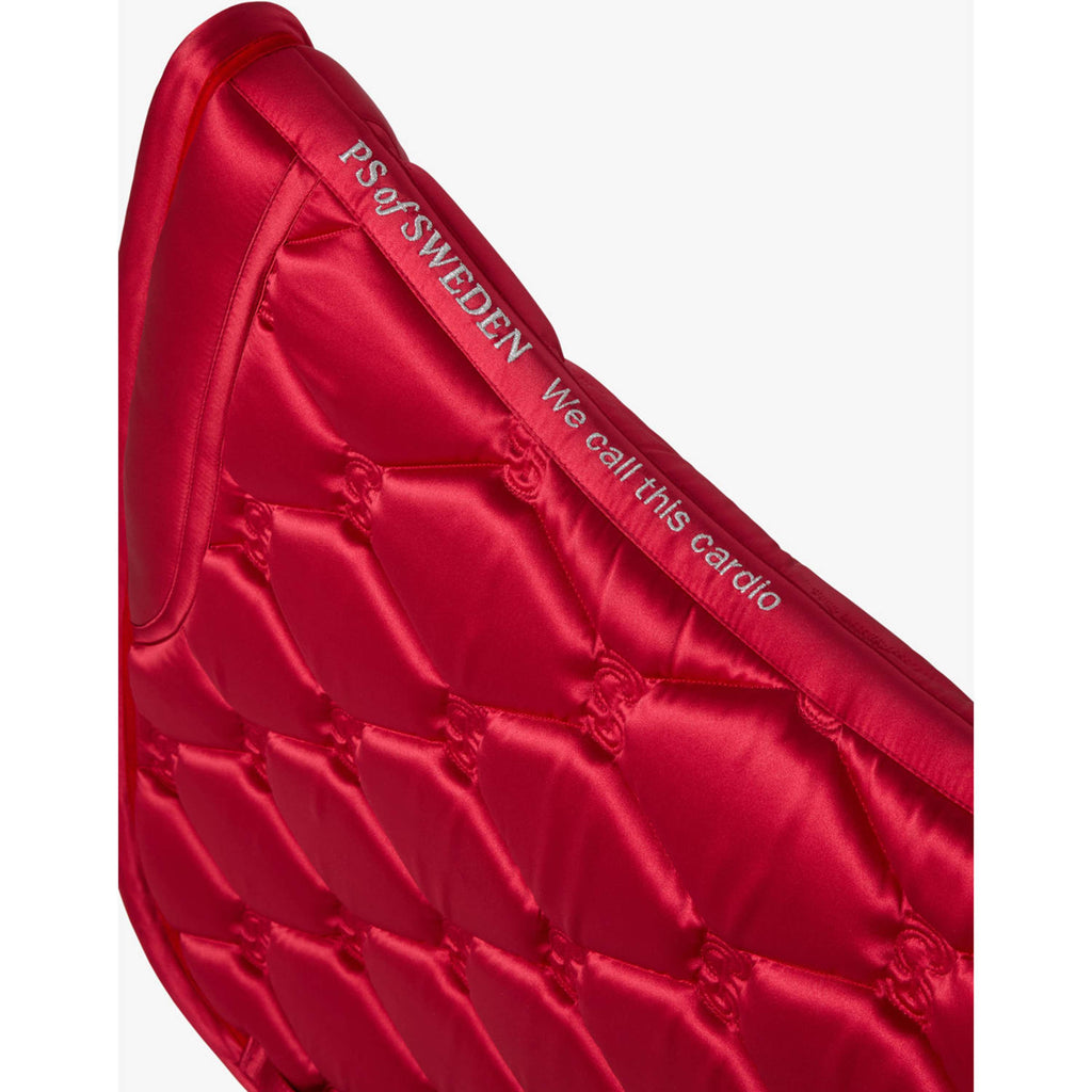 PS of Sweden Zadeldekje Ruffle Dressuur Cranberry Red