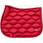 PS of Sweden Zadeldekje Ruffle Springen Cranberry Red