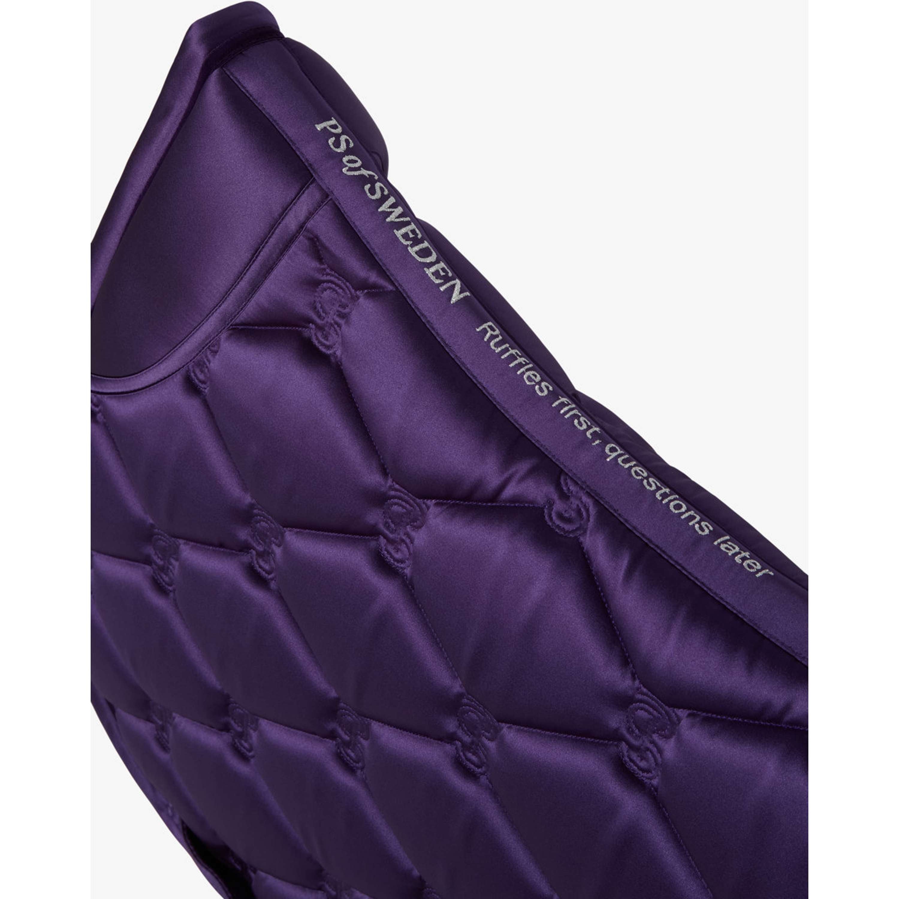 PS of Sweden Zadeldekje Ruffle Springen Eclipse Purple
