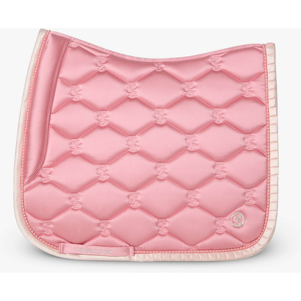 PS of Sweden Zadeldekje Ruffle Pearl Dressuur Vintage Pink