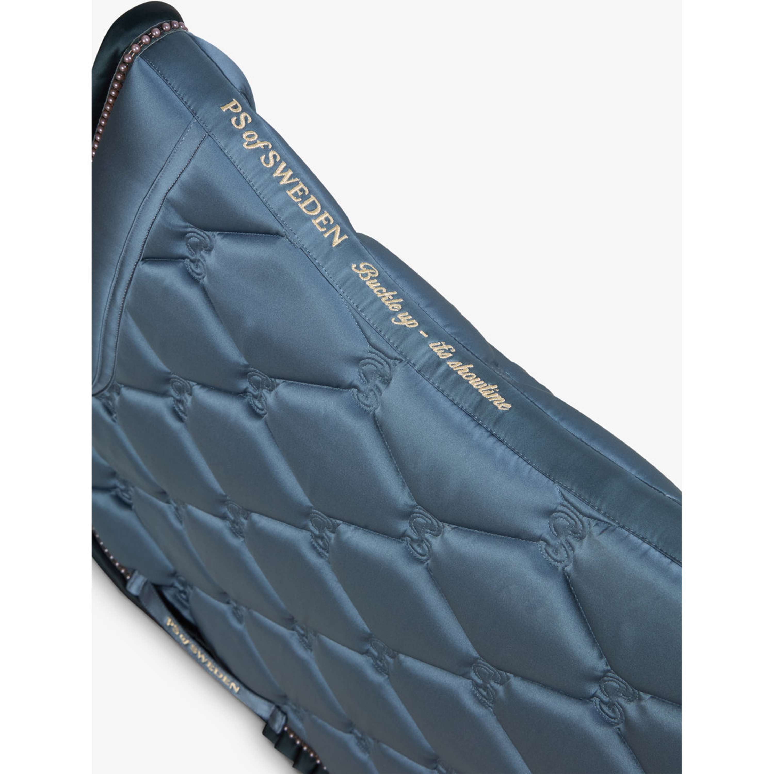 PS of Sweden Zadeldekje Ruffle Pearl Dressuur Shadow Blue