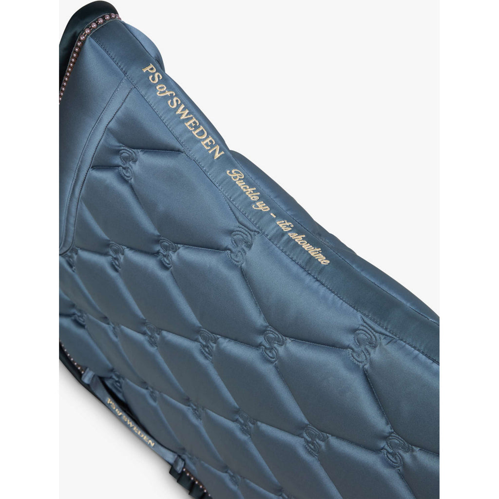 PS of Sweden Zadeldekje Ruffle Pearl Dressuur Shadow Blue