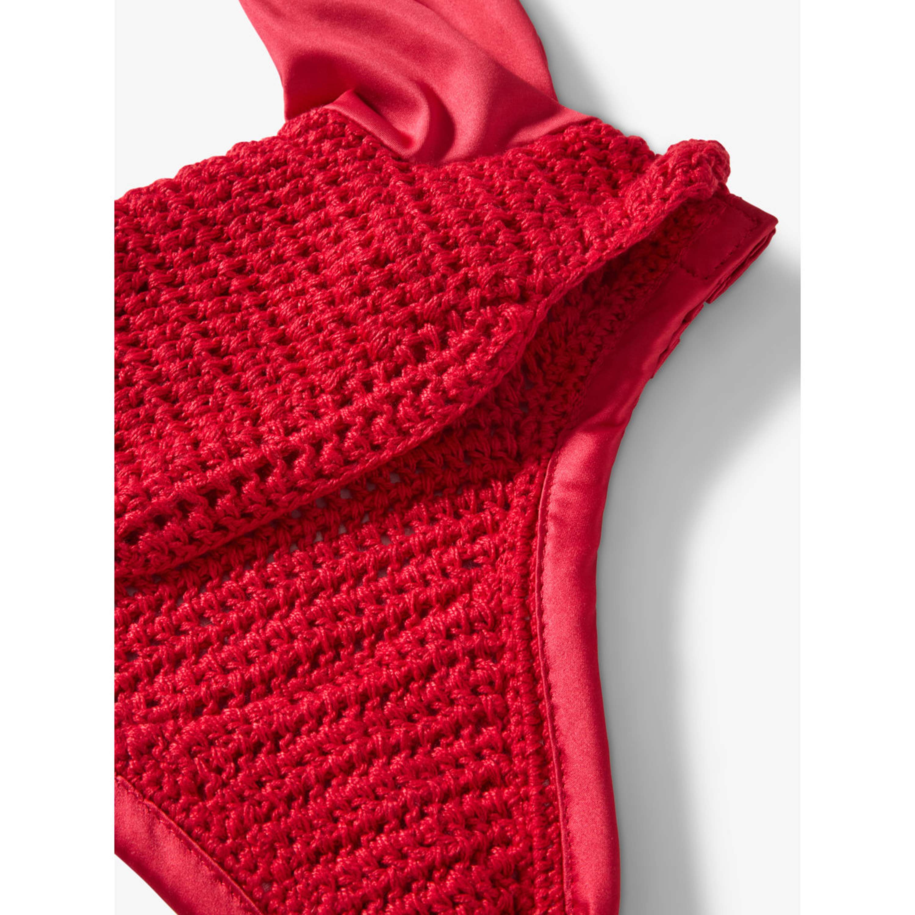 PS of Sweden Oornetje Ruffle Cranberry Red
