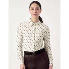 PS of Sweden Shirt Valerie Printed Lange Mouwen Off White Monogram