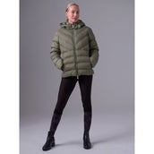 PS of Sweden Puffer Jas Penelope Vintage Green