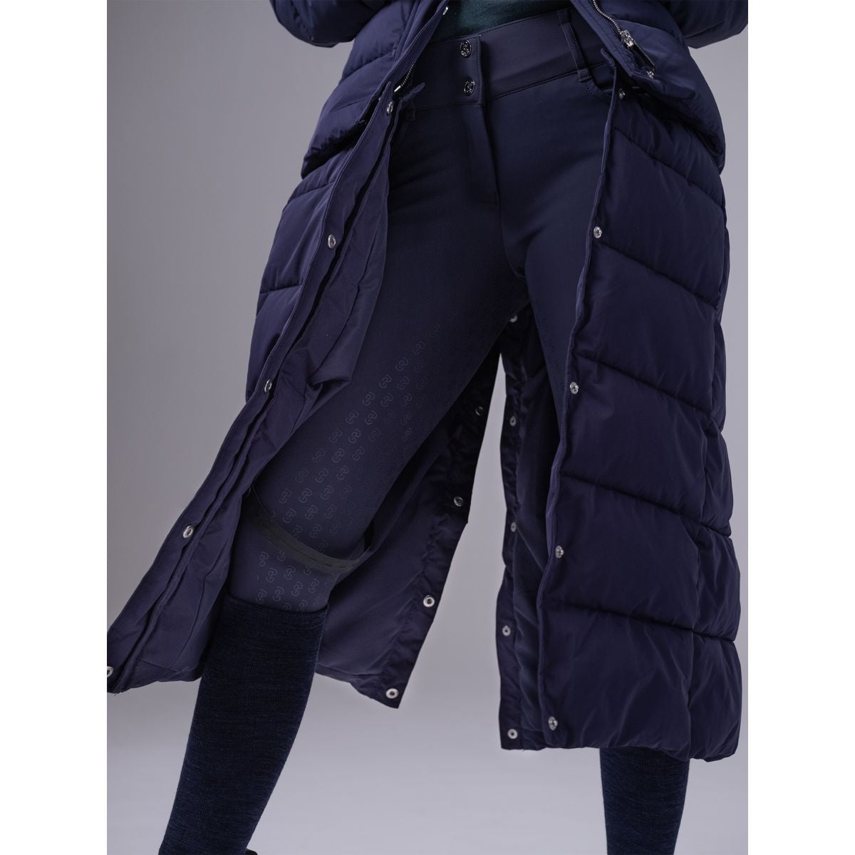 PS of Sweden Puffer Jas Diane Afritsbaar Navy