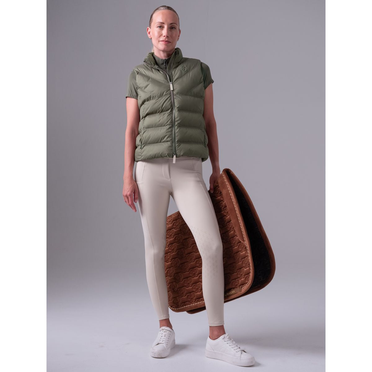 PS of Sweden Bodywarmer Lucy Vintage Green