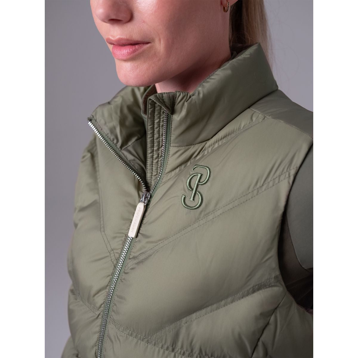 PS of Sweden Bodywarmer Lucy Vintage Green