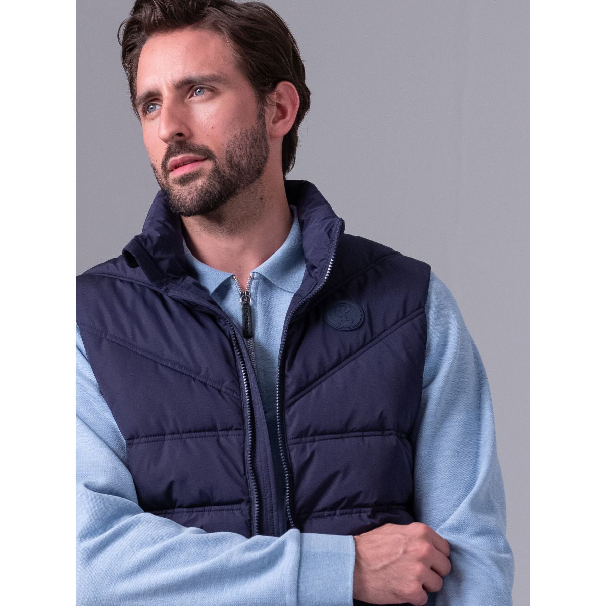 PS of Sweden Bodywarmer William Heren Navy