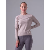 PS of Sweden Trui PS Logo Silk Taupe