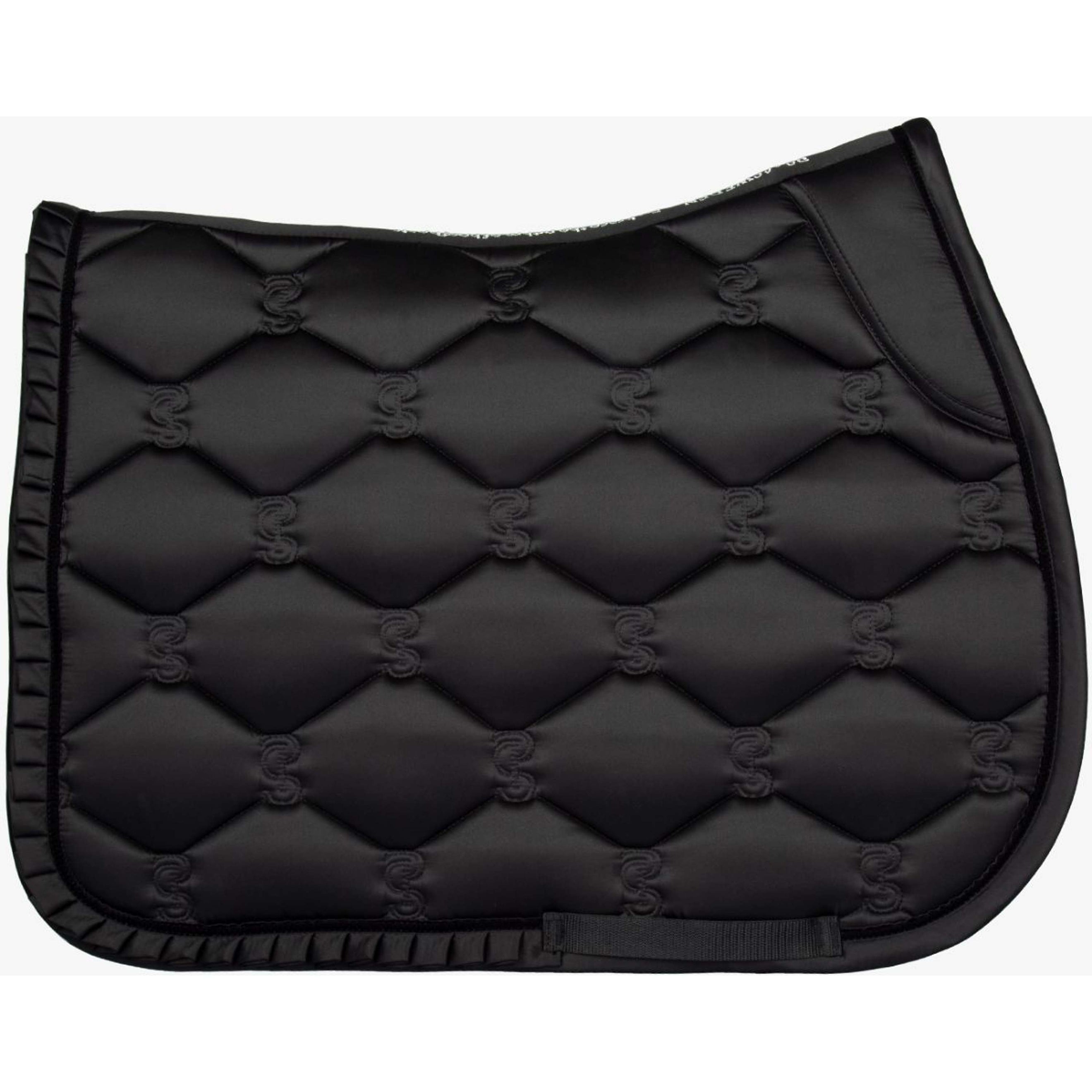 PS of Sweden Zadeldekje Ruffle Springen Zwart PS of Sweden Zadeldekje Ruffle Springen Zwart