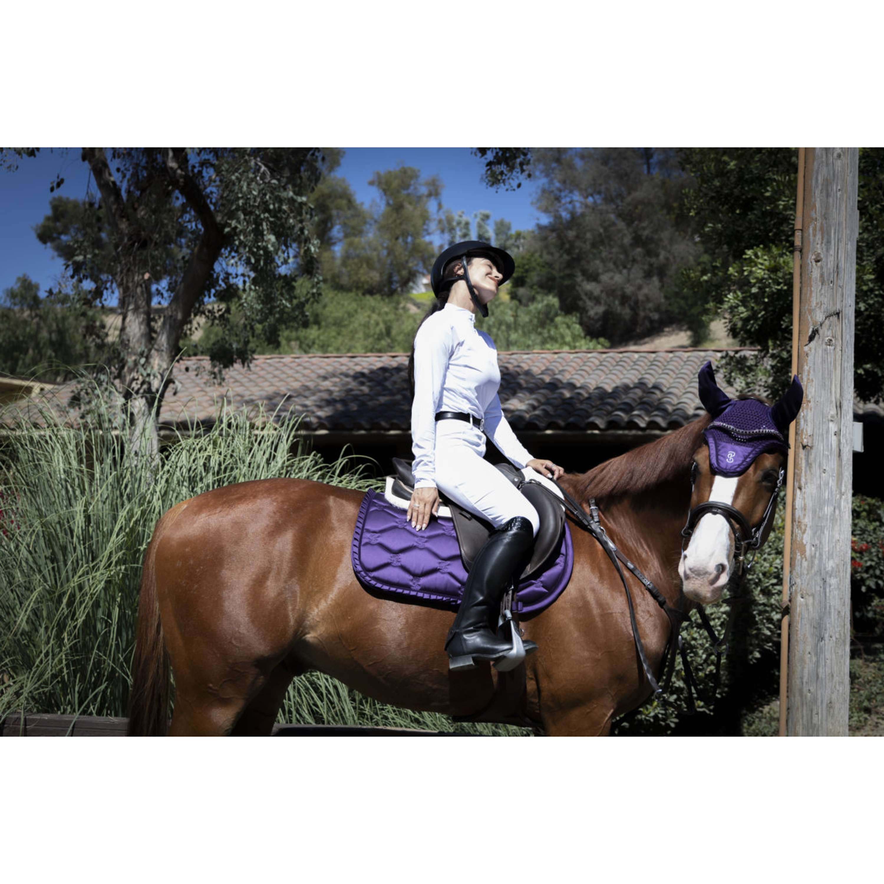 PS of Sweden Oornetje Ruffle Eclipse Purple