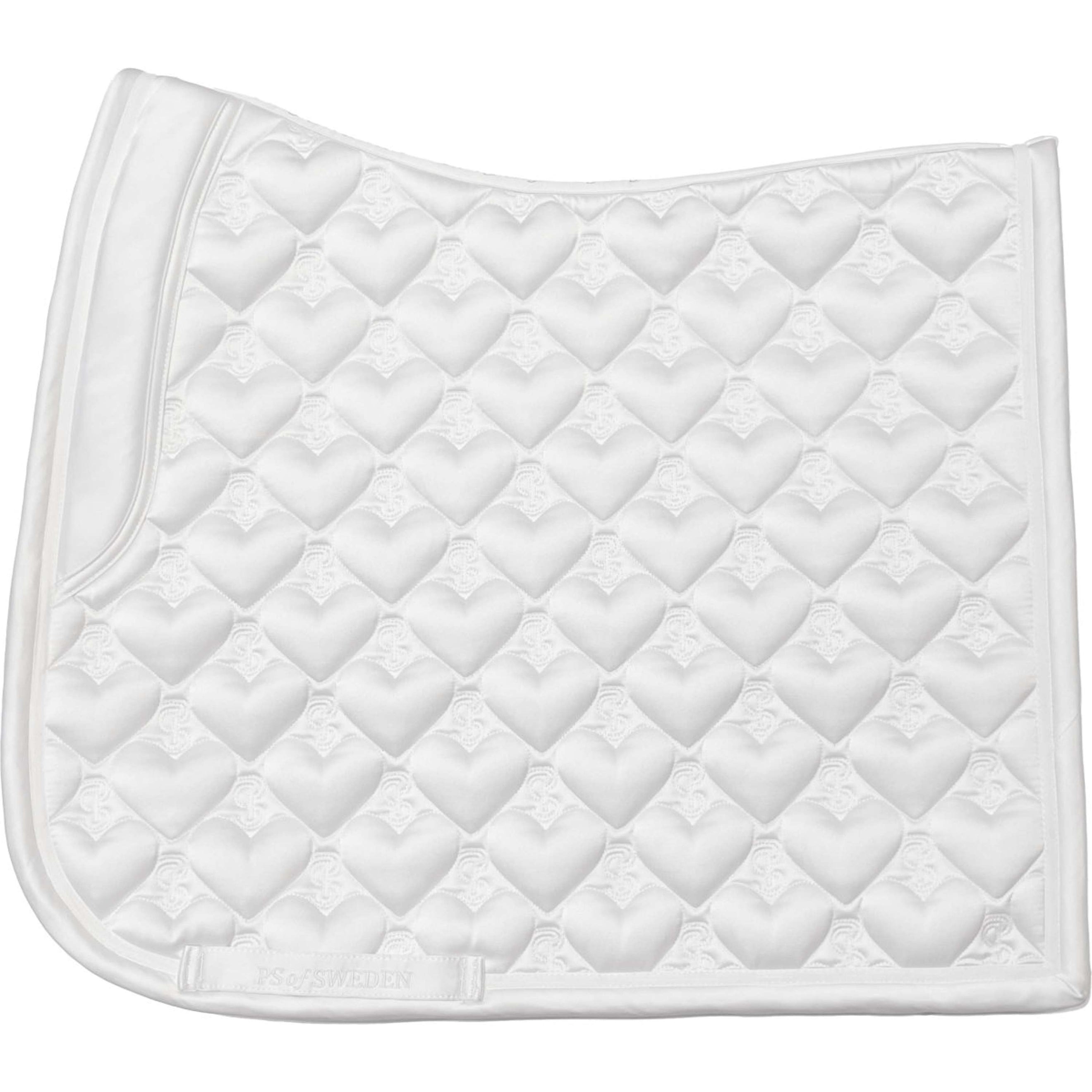 PS of Sweden Zadeldekje Heart Dressuur Wit PS of Sweden Zadeldekje Heart Dressuur Wit