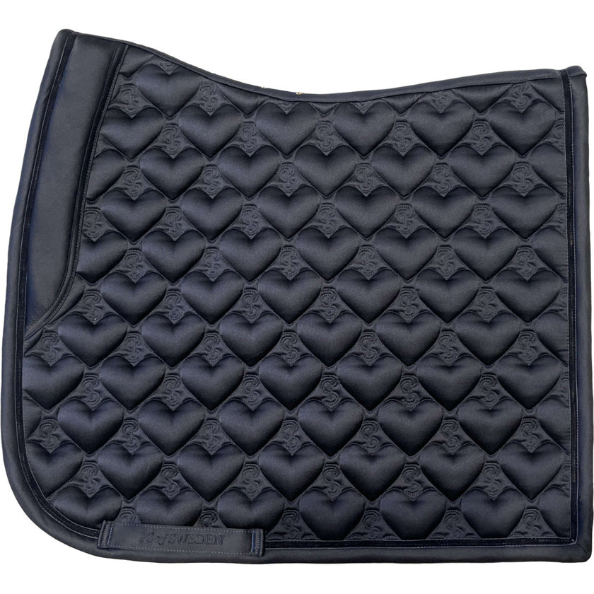 PS of Sweden Zadeldekje Heart Dressuur Navy PS of Sweden Zadeldekje Heart Dressuur Navy