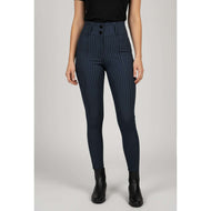 PS of Sweden Rijbroek Penny Pinstripe Full Grip Navy