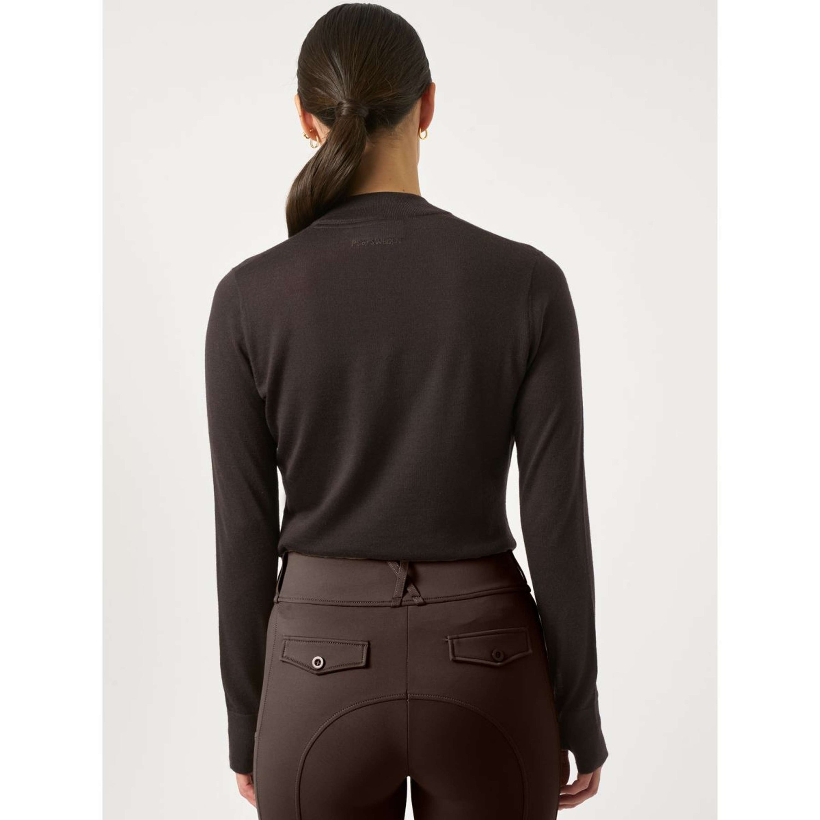 PS of Sweden Shirt Erin Equimerino Java Noir